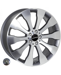 Replica Mercedes JH-6302 GMF R20 W8.5 PCD5x112 ET62.0 DIA66.6